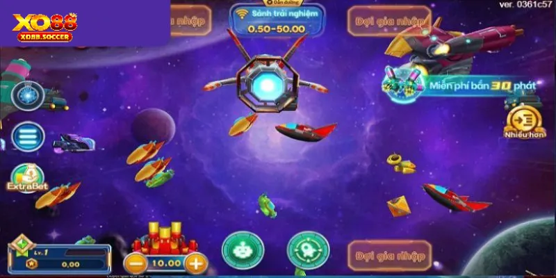 Bật mí lối chơi bắn cá vũ trụ hay 